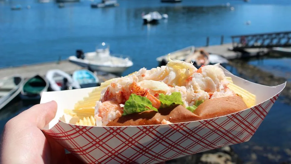 Lobster rolls are best enjoyed dockside. - Patrick Donovan/Moment RF/Getty Images