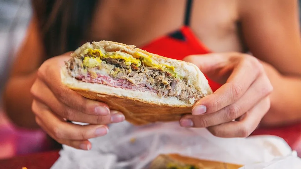 The Cuban features a tasty blend of pork, cheese, pickles and mustard. - Maridav/Adobe Stock
