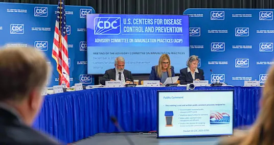 CDC advisory panel delays vote on hepatitis B vaccines after unruly meeting